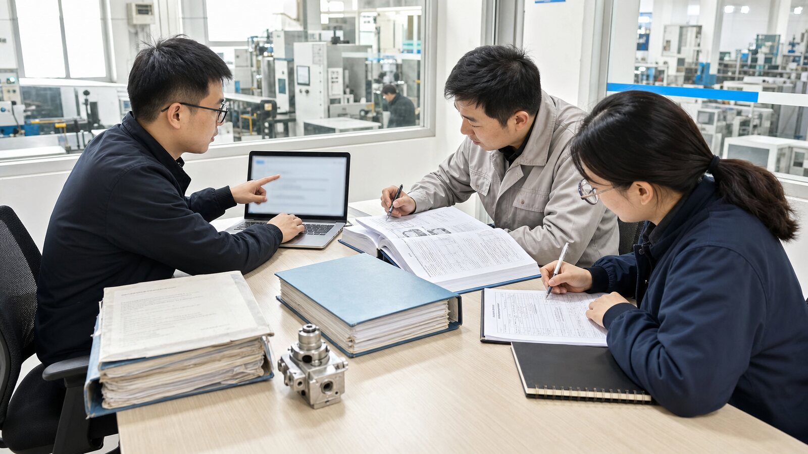 制造企业员工与工程师复核内部AI助手的错误回答