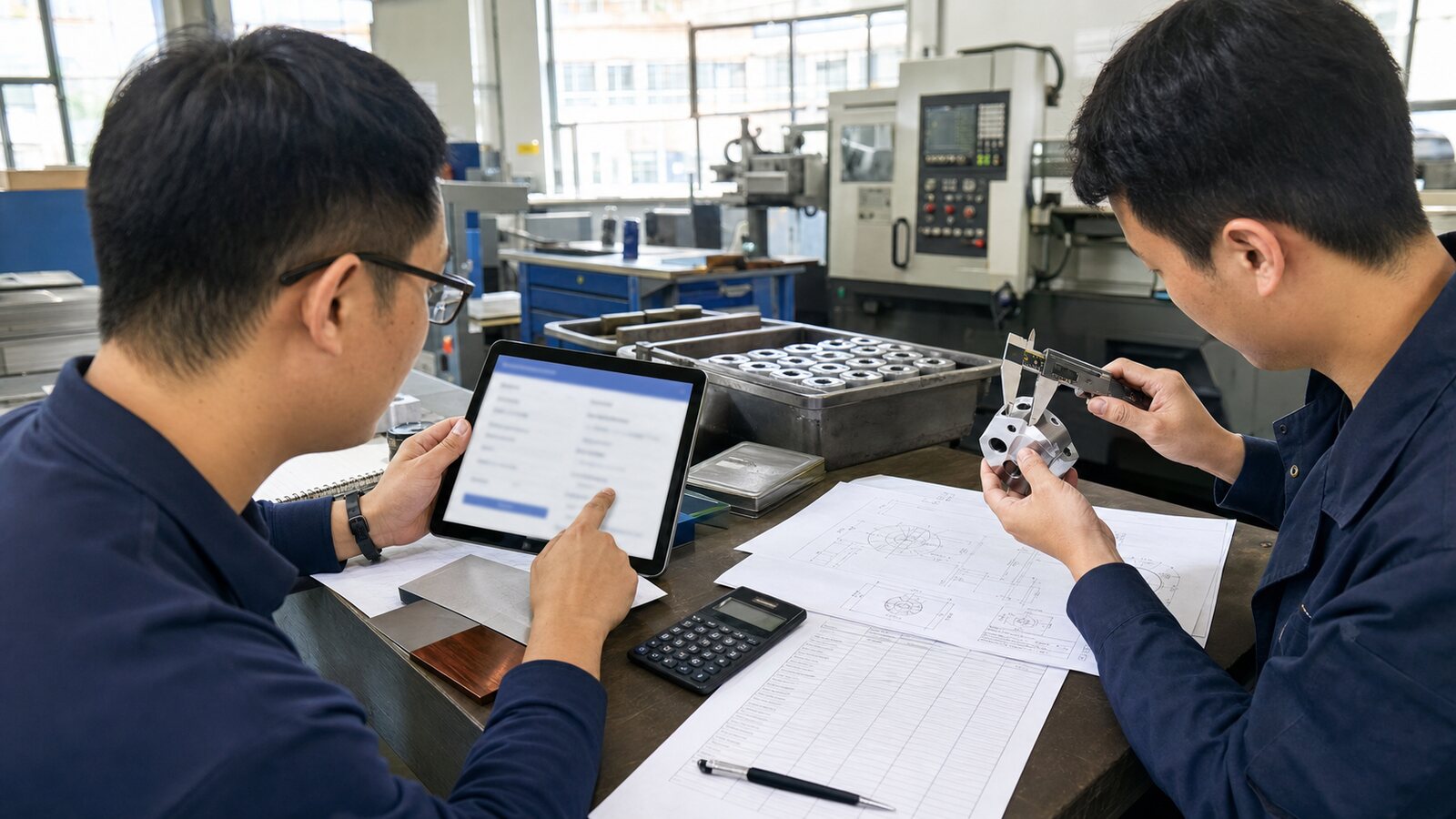 制造企业成本与工程人员审核在线报价计算条件