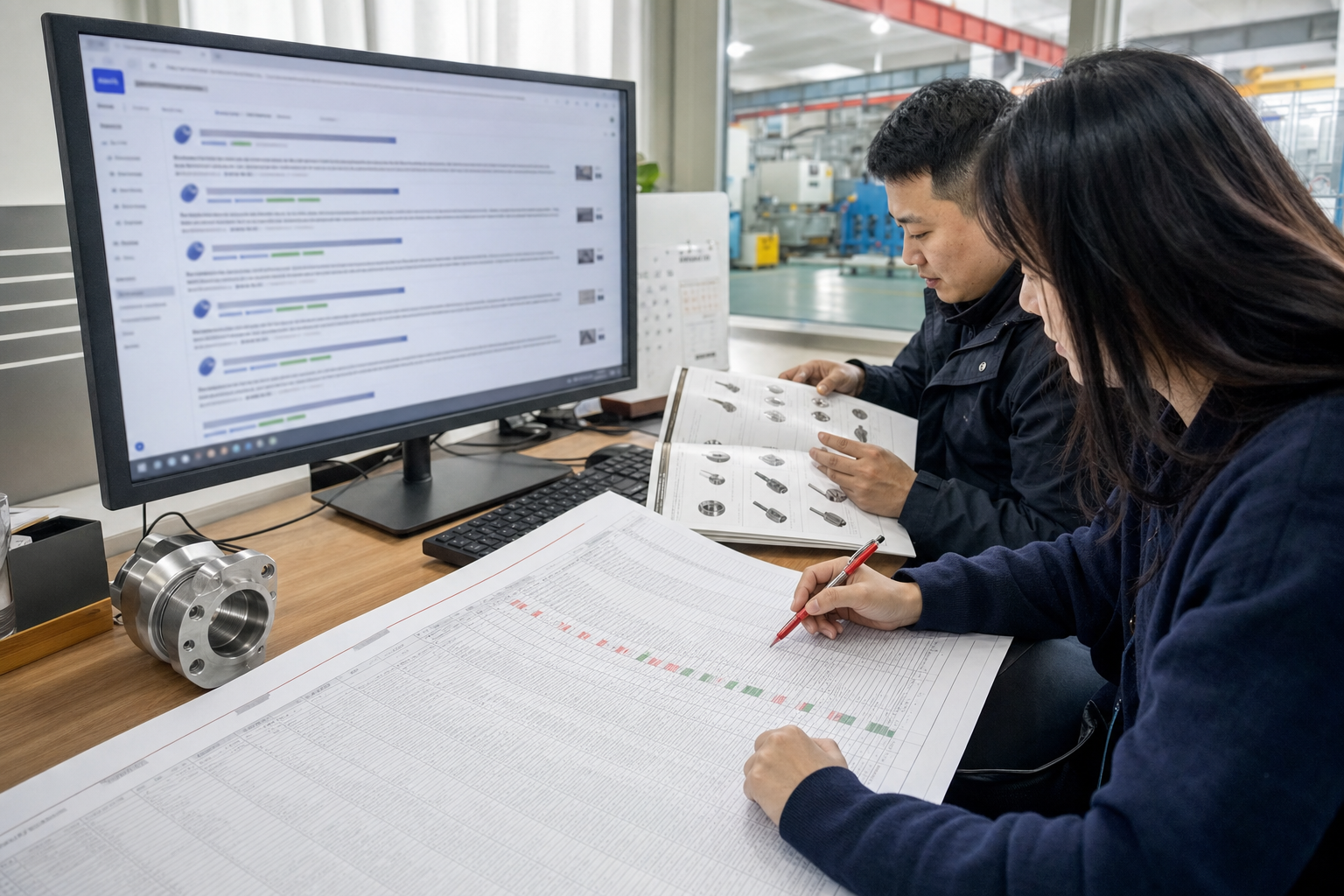 制造企业网站团队对照型号目录批量检查产品页面标题