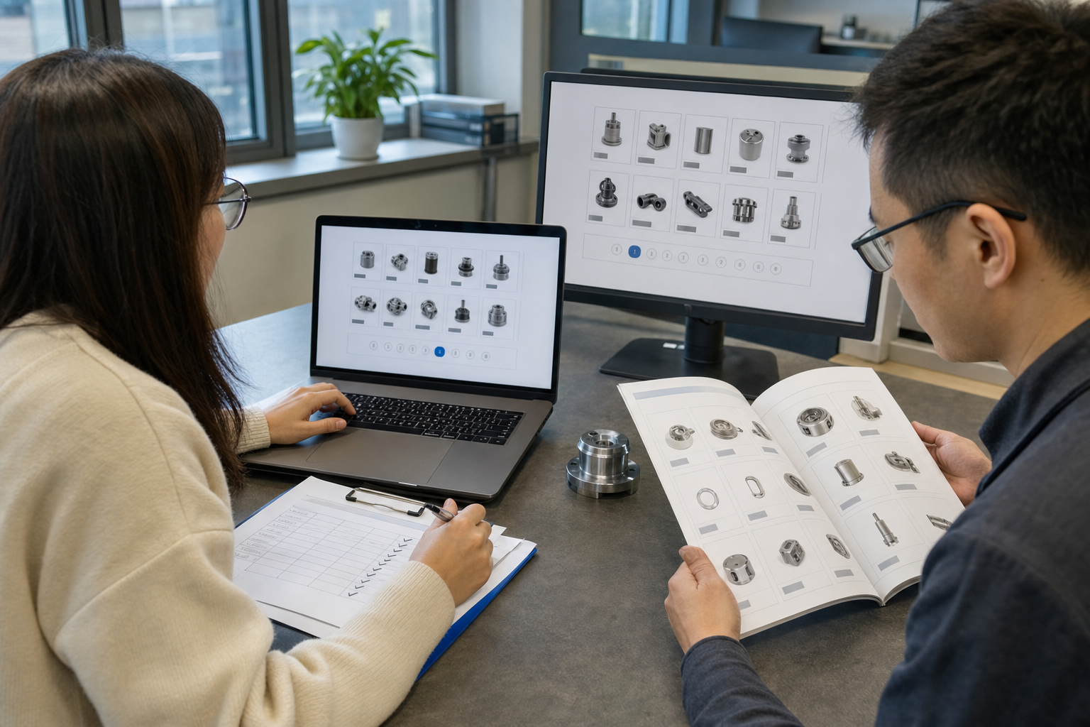 产品经理与SEO人员核对产品目录分页和后续产品链接