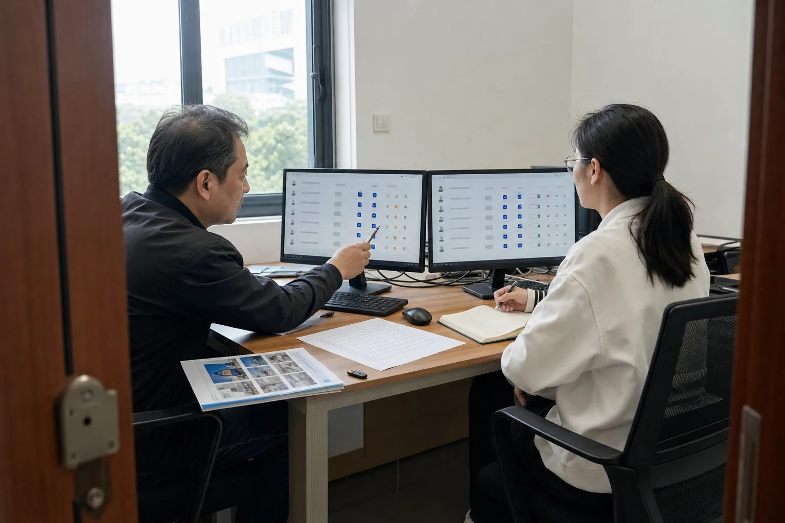 官网改版交付权限核对现场