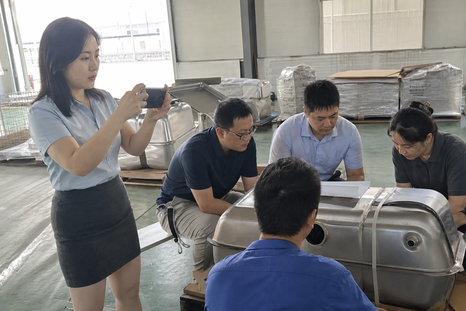 自媒体人员拍摄油箱定制二次核价
