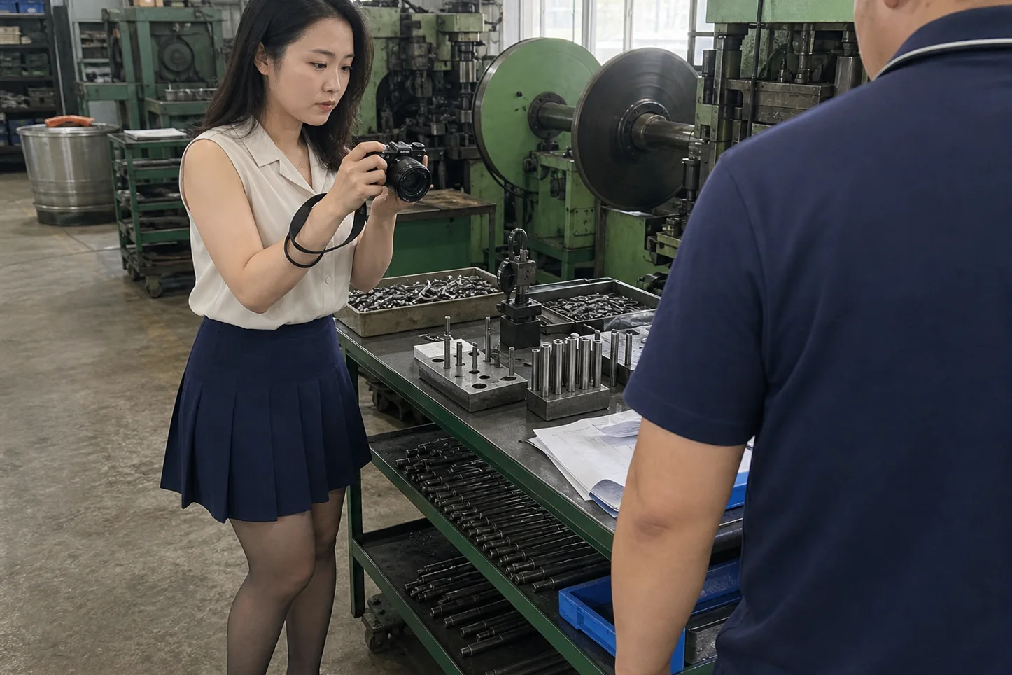 射钉规格批次与工装换线核对